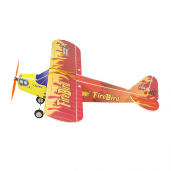 Самолет для сборки E31 600mm J3-Firebird+Motor+Servo+RX152E (S-FHSS&7A/2S)+2S 150mAh