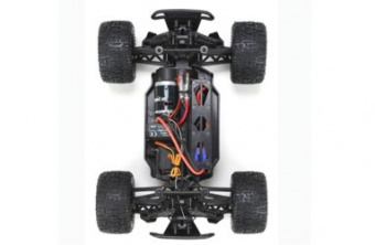 Радиоуправляемый монстр ECX 1:18 Ruckus Monster Truck 4WD 2.4 Ghz (электро, черный/красный)