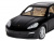 Машина ''АВТОПАНОРАМА'' Porsche Panamera S, черный, 1/32, свет, звук, инерция, в/к 17,5*13,5*9 см