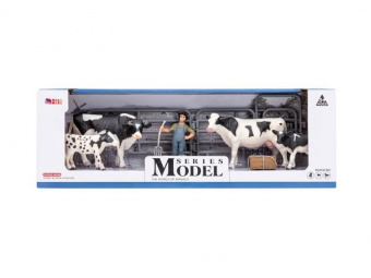 Игрушки фигурки MASAI MARA ММ205-027 в наборе серии На ферме, 8 пр.