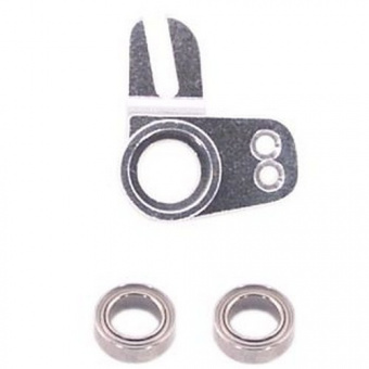 Alum. Throttle Mix Horn (Silver): REVO