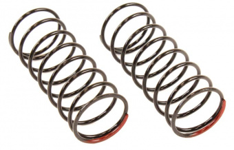 BIG BORE SHOCK SPRINGS: 45mm DARK RED (66gf/mm)(2pcs)