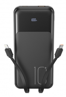 Быстрая зарядка (Lightning, TYPE-C) 10 000 мАч USB-C 20 Вт / USB-A 22,5 Вт PR248