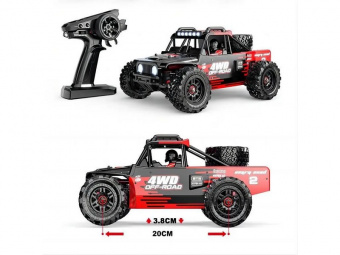 Радиоуправляемый монстр MJX Hyper Go 14209 Brushless 4WD 2.4G LED 1/14 RTR