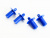 Стойки крепления кузова для Remo Hobby 1/8, 4 шт, тюнинг, синие