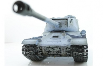 Радиоуправляемый танк Taigen ИС-2 модель 1944 (СССР) (для ИК танкового боя) (зимний) RTR 1:16
