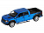 Машина ''АВТОПАНОРАМА'' Ford F-150 SVT Raptor, синий, 1/34, свет, звук, инерция, в/к 20*10*11 см