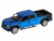 Машина ''АВТОПАНОРАМА'' Ford F-150 SVT Raptor, синий, 1/34, свет, звук, инерция, в/к 20*10*11 см