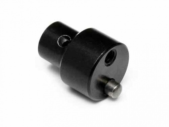 ALUMINUM MOUNT AND RETAINER SET (BLACK)