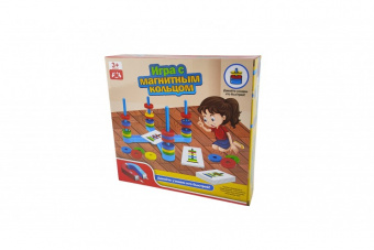Развивающая игра с магнитным кольцом