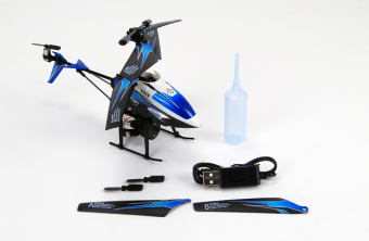 Радиоуправляемый вертолет 3-х канальный Wltoys V319 с водяной пушкой