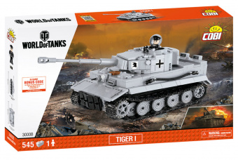 Конструктор COBI Танк Tiger I (Тигр) COBI-3000B