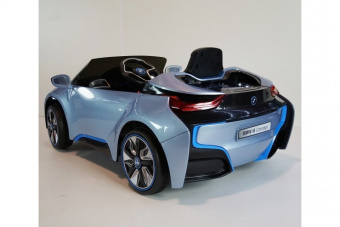 Радиоуправляемый детский электромобиль BMW i8 Concept 12V цвет черный