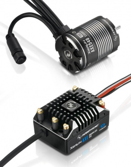 Бесколлекторная сенсорная система Xerun COMBO AXE 540 1800KV FOC­ для краулеров масштаба 1:10