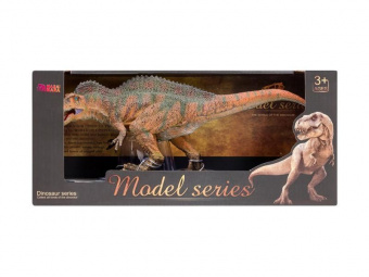 Игрушка динозавр MASAI MARA MM206-013 серии Мир динозавров Акрокантозавр, фигурка длиной 25 см