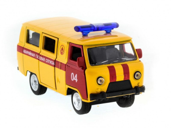 Машина ''АВТОПАНОРАМА'' инерц. УАЗ (аварийная) 1/50, в/к 12*7*5,5 см