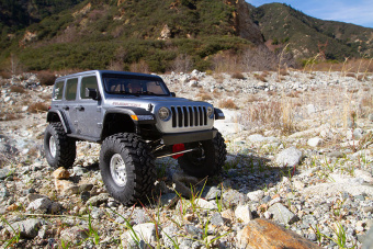 Модель для трофи 1:10 SCX10 III Jeep JLU Wrangler with Portals 4WD Kit