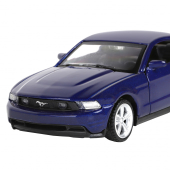 Машина АВТОПАНОРАМА Ford Mustang GT, синий, 1/43, инерция, откр. двери, в/к 17,5*12,5*6,5 см