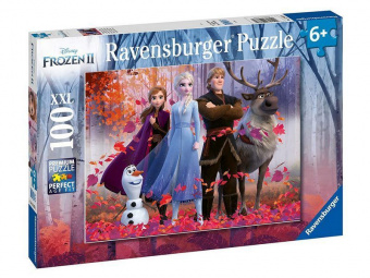 Пазл Ravensburger Холодное средце. Магия леса 100 эл.