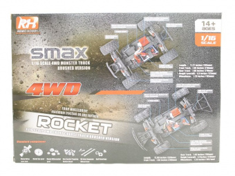 Радиоуправляемая багги Remo Hobby Dingo UPGRADE (зеленая) 4WD 2.4G 1/16 RTR
