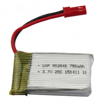 Аккумулятор MJX (X800, X300C, X400, X500) LiPo 3,7V 1S 750 mAh