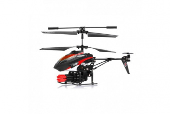 Радиоуправляемый вертолет WL Toys V398 с ракетной установкой и снарядами