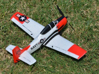 Радиоуправляемый самолет Volantex RC 761-9 T28 400мм 2.4G 4ch LiPo RTF with Gyro