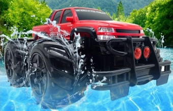 Радиоуправляемый вездеход-амфибия HuanQi HQ569 2.4G 4WD