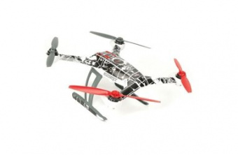 Комплект наклеек Upgrade R/C на капот Blade 350 QX Skin Skull Black