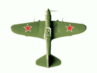 Сборная модель ZVEZDA Штурмовик Ил-2 обр. 1941г, 1/144