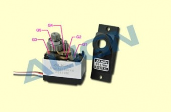Шестерни Align G1, G2, G3, G4, G5 сервомашинки DS410, металл