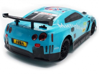 Радиоуправляемая машина Volantex RC для дрифта голубой 4WD 2.4G 1/14 RTR