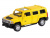 Машина ''АВТОПАНОРАМА'' Hummer H3, желтый, 1/43, инерция, в/к 17,5*12,5*6,5 см