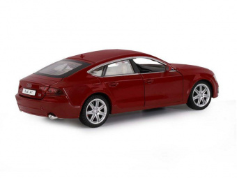 Машина ''АВТОПАНОРАМА'' Audi A7, красный, 1/24, свет, звук, в/к 24,5*12,5*10,5 см