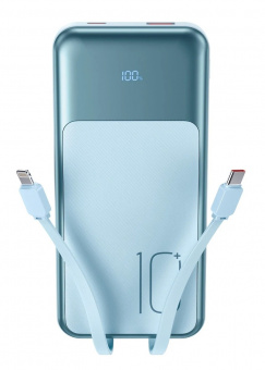 Быстрая зарядка (Lightning, TYPE-C) 10 000 мАч USB-C 20 Вт / USB-A 22,5 Вт PR248