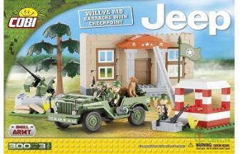 Конструктор COBI Джип Jeep Willys MB Barracks COBI-24302