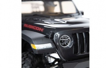 Модель для трофи Axial 1/10 SCX10 III Jeep JT Gladiator Rock Crawler with Portals RTR (серый)
