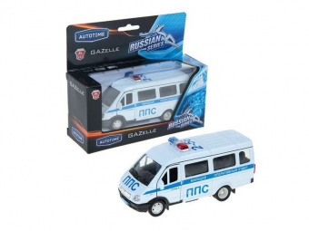 Машина Autotime ''ГАЗЕЛЬ'' милиция 1:43