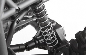 Краулер Axial 1/10 Wraith Spawn 4WD Rock Racer Brushed RTR (белый)