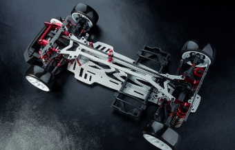 FS-01D 1/10 Scale Front Motor 4WD Electric Drift Car KIT (red)