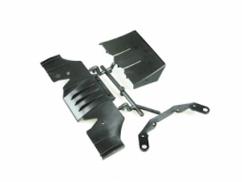 Diffuser & Upper Bumper Set For Sakura D3
