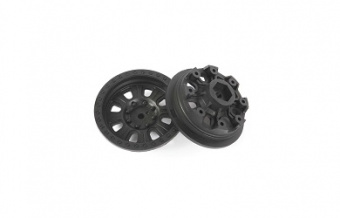 Диски колесные Axial 1.9 3pc. Raceline Monster Beadlock Wheels Blk