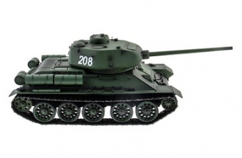 Радиоуправляемый танк Heng Long 1:16 T34-85 (зеленый) 2.4 Ghz (пневмо)