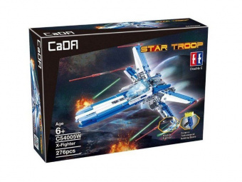 Конструктор CaDA Technic звездный истребитель (276 деталей)