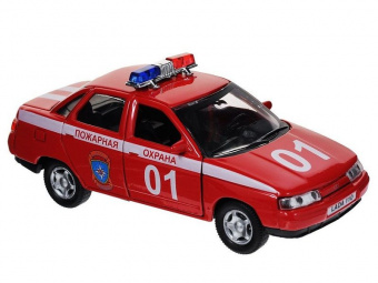 Машина Autotime LADA 110 пожарная охрана 1:36