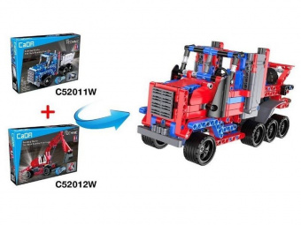 Конструктор CaDA Technic экскаватор совместим с C52011W, инерционный (235 деталей)