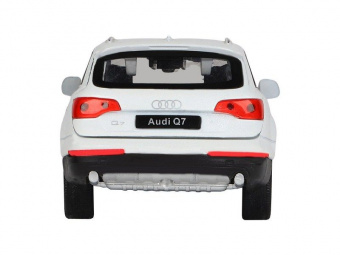 Машина ''АВТОПАНОРАМА'' Audi Q7, белый, 1/32, свет, звук, инерция, в/к 17,5*13,5*9 см