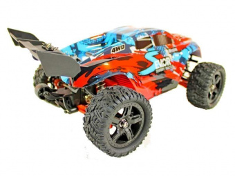 Радиоуправляемая трагги Remo Hobby S EVO-R UPGRADE (красный) 4WD 2.4G 1/16 RTR
