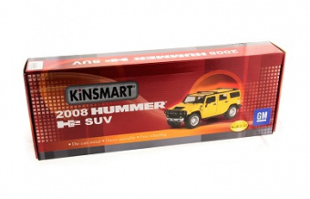 Модель-копия инерционная Kinsmart 2008 Hummer H2 SUV 1:32