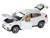 Машина ''АВТОПАНОРАМА'' BMW X6, белый, 1/32 , свет, звук, инерция, в/к 17,5*13,5*9 см